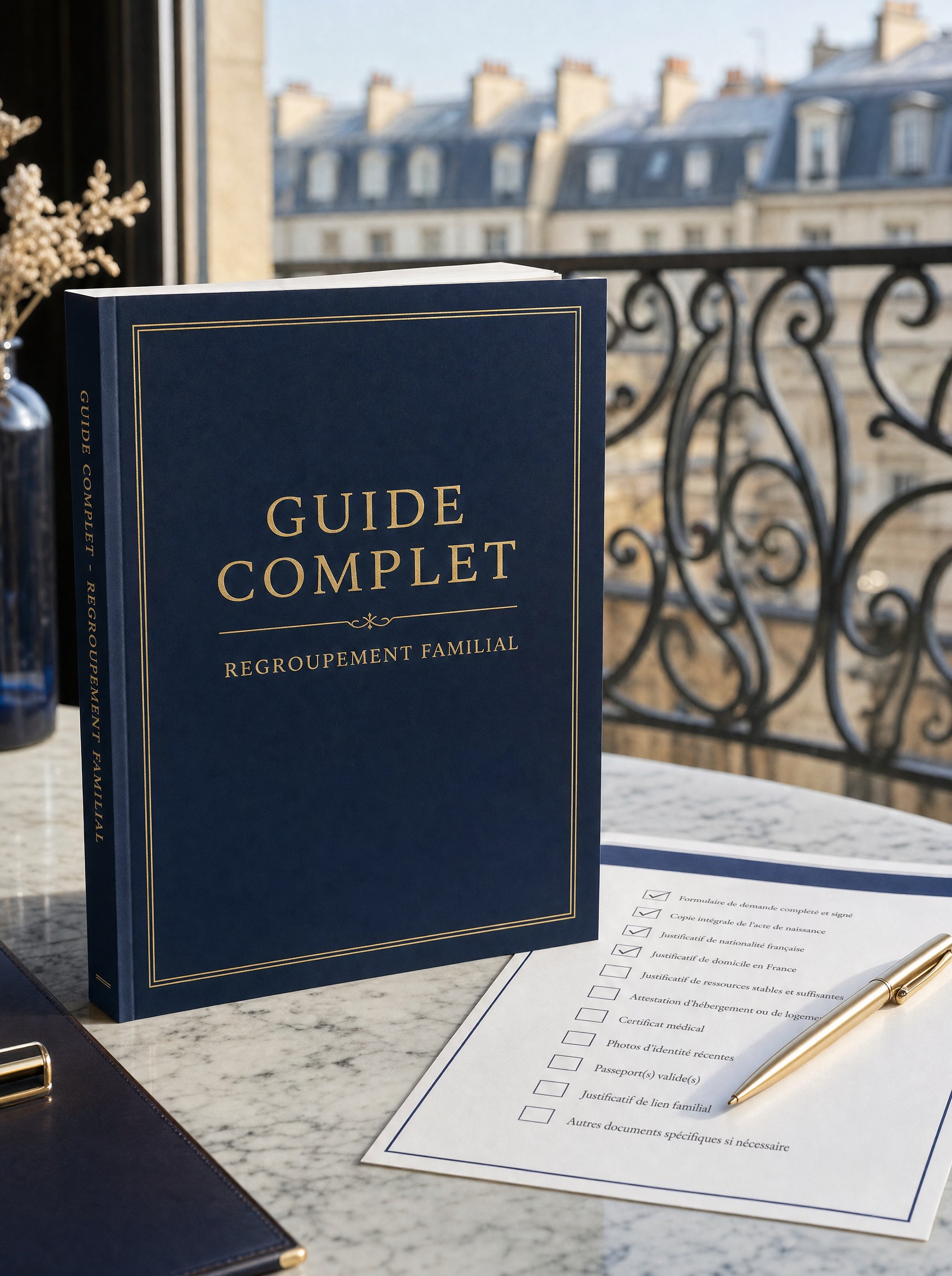 Guide Complet + Checklist interactive — Regroupement familial