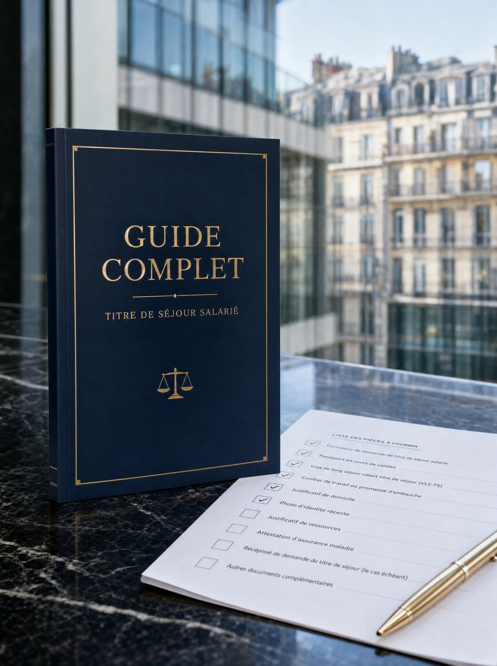 Guide Complet + Checklist interactive — Titre de Séjour Salarié