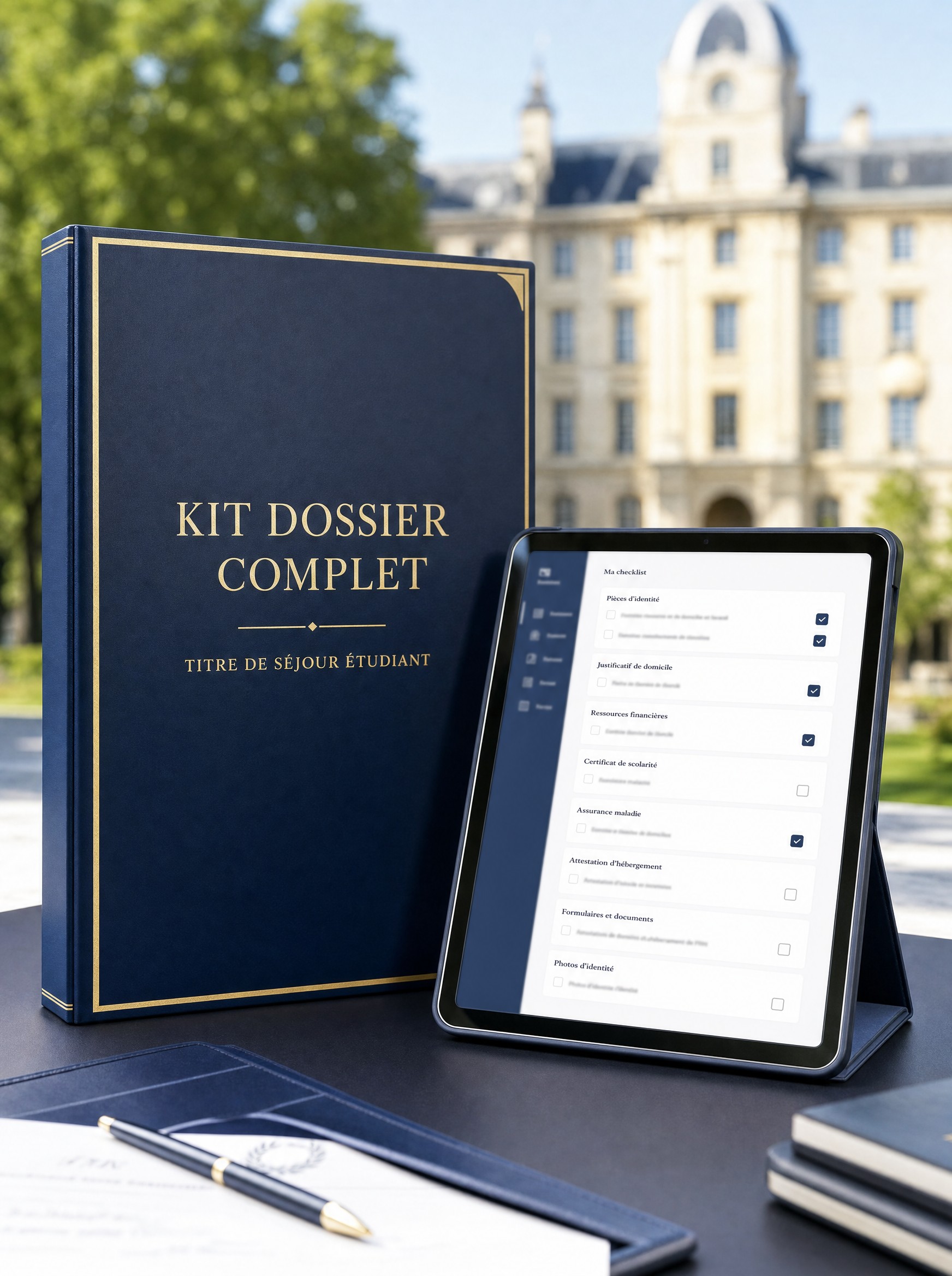Kit Dossier Complet — Titre de Séjour Étudiant