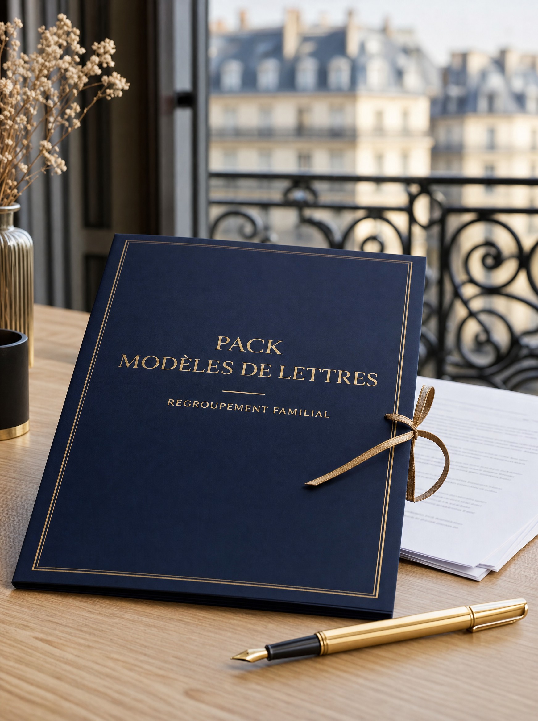Pack Modèles de Lettres & Recours — Regroupement familial