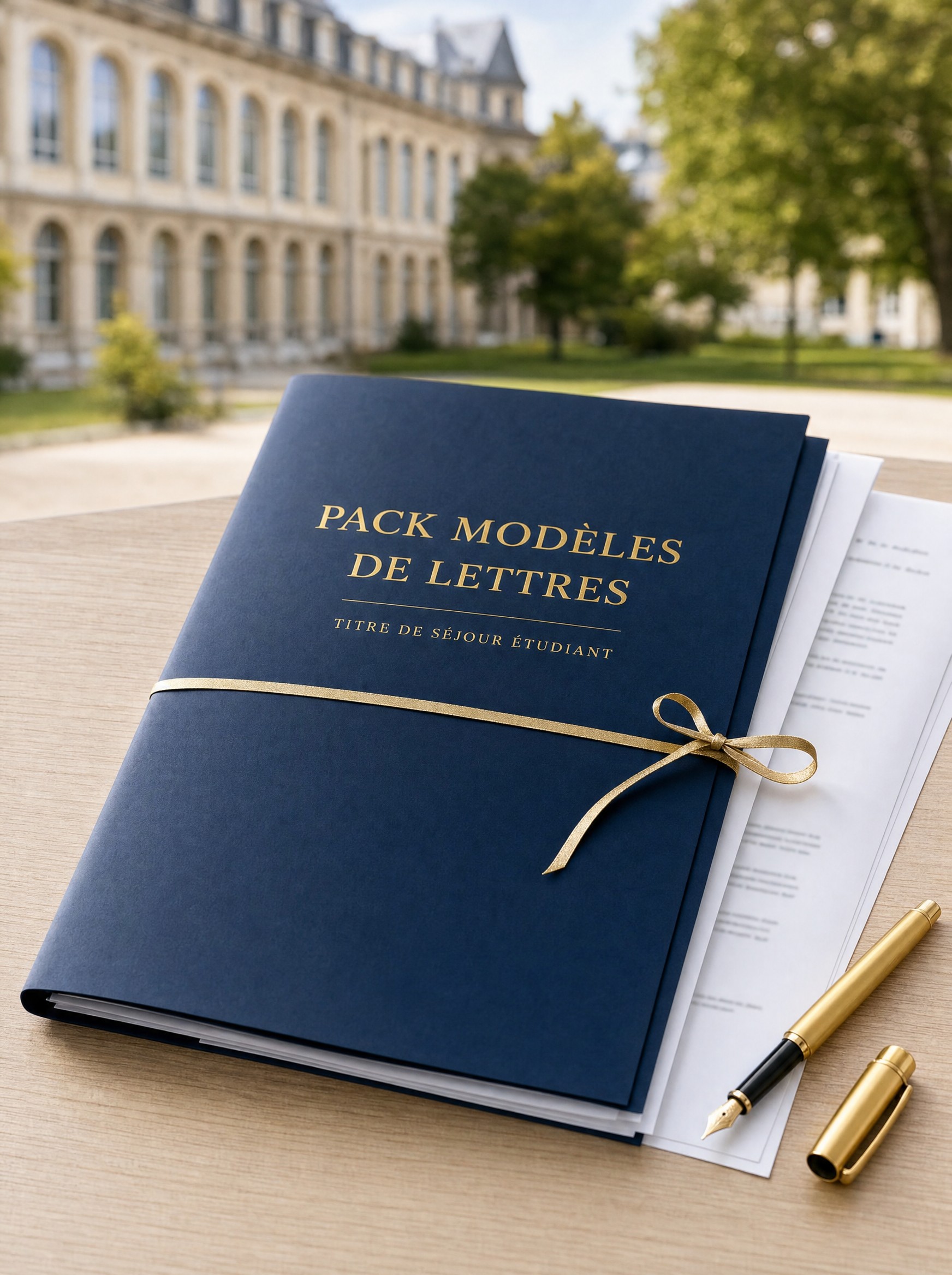 Pack Modèles de Lettres & Recours — Titre de Séjour Étudiant